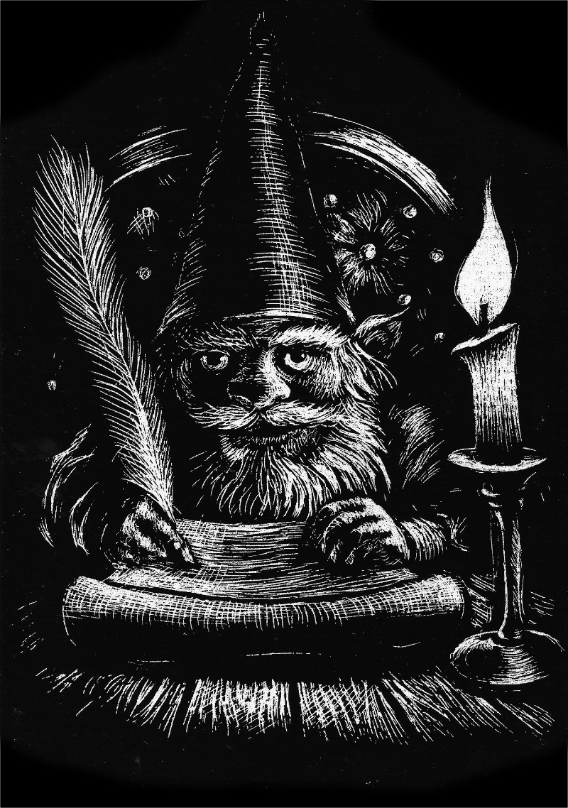 The first drawing of Stilton